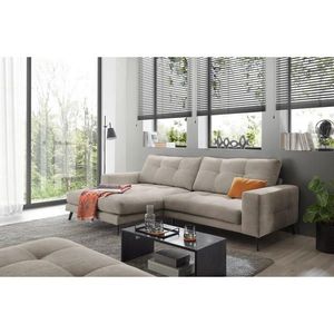 Livetastic ROHOVÁ SEDAČKA, textil, sivobéžová vyobraziť