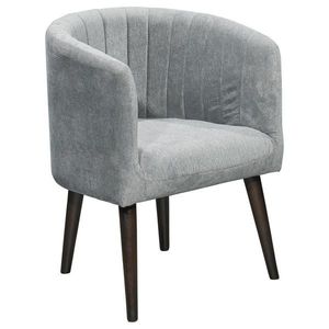 Livetastic KOKTAILOVÉ KRESLO, textil, tmavosivá vyobraziť