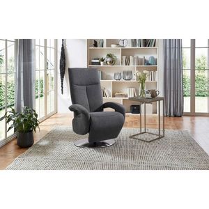 Sit & More RELAXAČNÉ KRESLO, textil, antracitová vyobraziť