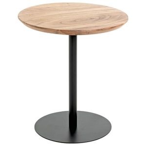 PRÍRUČNÝ STOLÍK, akácia, čierna, farba akácie vyobraziť