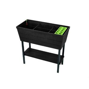 KETER Kvetináč CITY FLOWER | grafit vyobraziť