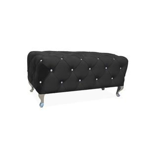 Signal Taburetka HESTIA Velvet Farba: Čierna / Bluvel 19 vyobraziť