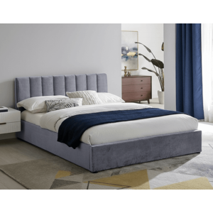 Signal Manželská posteľ MONTREAL VELVET 140 | sivá/tap.192 vyobraziť