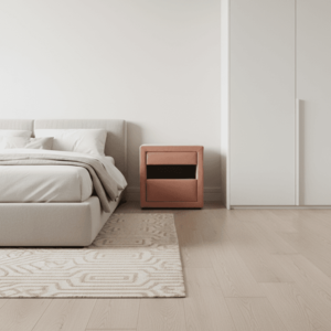 Signal Nočný stolík ET-003 Farba: Staroružová / Bluvel 52 vyobraziť