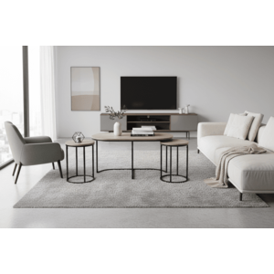 Signal Konferenčný stolík TWIX | dub artisan vyobraziť