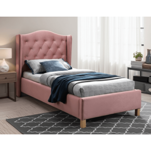 Signal Posteľ ASPEN Velvet | ružová 90 x 200 cm vyobraziť