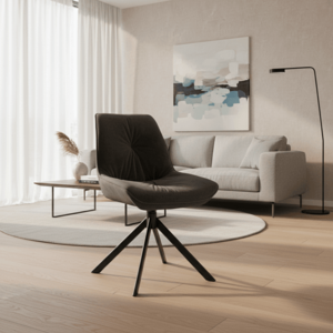 Signal Kreslo BOOGIE I Velvet | čierna vyobraziť