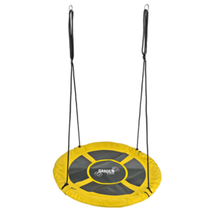 Chomik Záhradná hojdačka bocianie hniezdo CHILLNEST | žltá 100 cm vyobraziť