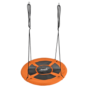 Chomik Záhradná hojdačka bocianie hniezdo CHILLNEST | oranžová 100 cm vyobraziť