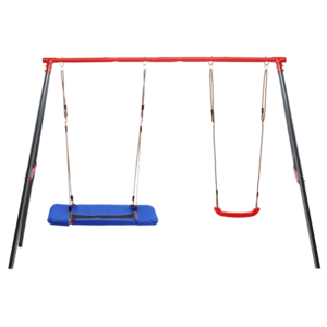 Chomik Detská záhradná hojdačka CHILL s bocianím hniezdom | farebná 290 cm vyobraziť