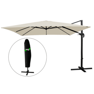 Chomik Záhradný slnečník MINI ROMA | béžová 250 cm vyobraziť