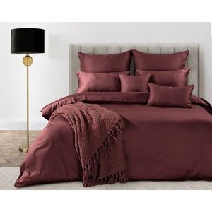 ArtFir Obliečky na jednolôžko ELEGANT | bordová 140 x 200 cm vyobraziť