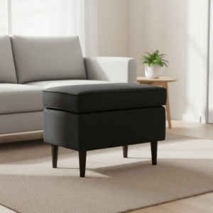 Signal Taburetka RON VELVET | čierna vyobraziť