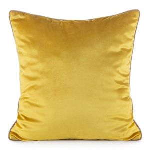 ArtFir Obliečka na vankúš GAJA 2 | horčicová 45 x 45 cm vyobraziť