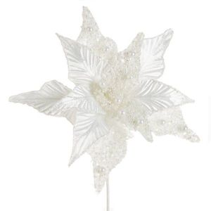 ArtFir Vianočný kvet 282 | biela 30 x 40 cm vyobraziť