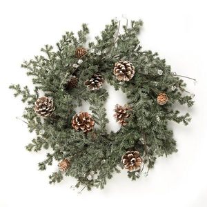 ArtFir Vianočný veniec 06 | zelená 40 cm vyobraziť