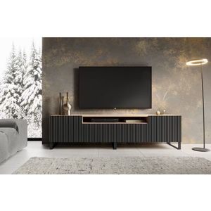 ArtAdrk TV stolík NOEMI | dub artisan / čierna vyobraziť