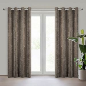 ArtFir Záves VANI K | tmavobéžová 140 x 250 cm vyobraziť