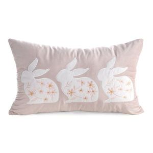 ArtFir Veľkonočná obliečka na vankúš EASTER 132 | svetlá ružová 30 x 50 cm vyobraziť