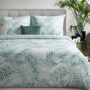 ArtFir Obliečky na jednolôžko RAYA 3 | biela/mätová 140 x 200 cm vyobraziť