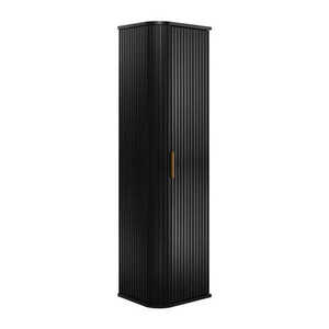 Elvisia Vysoká skrinka do kúpeľne ELEGANCE Black vyobraziť