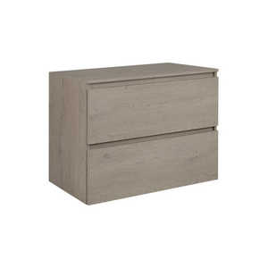 Elvisia Skrinka pod umývadlo s doskou SIMPLE Dark oak D80/1 | 80 cm vyobraziť