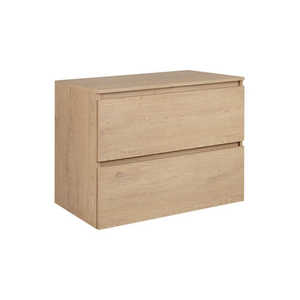 Elvisia Skrinka pod umývadlo s doskou SIMPLE Light oak D80/1 | 80 cm vyobraziť