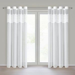 ArtFir Záclona APHRODITE K | biela 140 x 250 cm vyobraziť