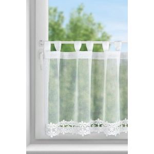 ArtFir Krátka záclona KAJA PU | biela 150 x 70 cm vyobraziť