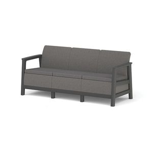 KETER Pohovka SCANDI LINDI 3 | Mountain grey / grafit vyobraziť