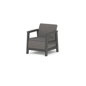 KETER Záhradný kresla SCANDI LINDI | Mountain grey / grafit vyobraziť