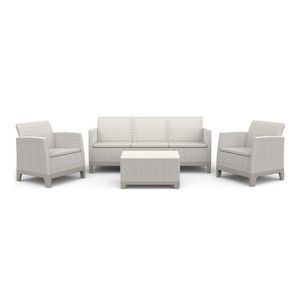 KETER Záhradný set SCANDI LINDI FORMA 3 | sivá / béžová vyobraziť