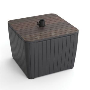 KETER Úložný box ZION DECO | walnut / grafit vyobraziť