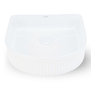 Elvisia Keramické umývadlo OAZA ROSA TR41421 | biely lesk vyobraziť