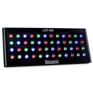 Beamz LCP-48, LED farebný panel, 48 x 1 W RGW, DMX vyobraziť