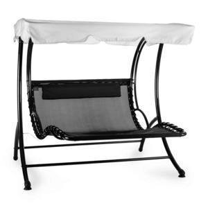 Blumfeldt Aristo, hojdacie ležadlo, záhradné ležadlo, záhradná hojdačka, vrátane vankúša, šedé vyobraziť