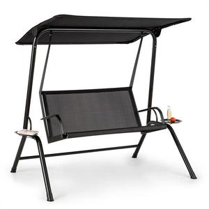 Blumfeldt Bel Air Mono Swing, hollywoodska hojdačka, oceľový rám, Mono Relax, čierna vyobraziť