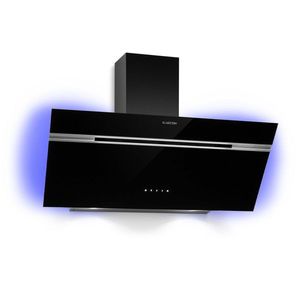 Klarstein Alina, digestor, 90 cm, nástenný, 600m³/h, LED displej, LED, čierny vyobraziť