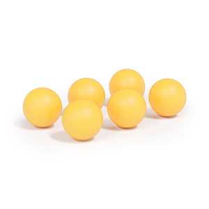 BeerCup Alley, profesionálne beerpongové loptičky, pingpongové loptičky, 40 mm, hladké, 6 kusov vyobraziť