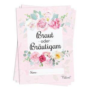 Spielehelden Svadobná hra Nevesta vs. Ženích Otázky o neveste a ženíchovi 50ks. DIN A5 vyobraziť