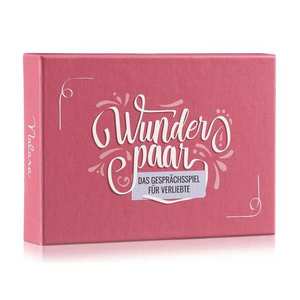 Spielehelden Čarovný pár zaľúbených Komunikačná kartová hra pre páry 110 otázok Vek: 14+ vyobraziť