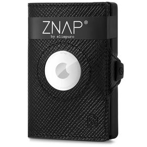 Slimpuro ZNAP Airtag Wallet, 12 kariet, priehradka na mince, 8, 9 x 1, 8 x 6, 3 cm (Š x V x H), ochrana RFID vyobraziť