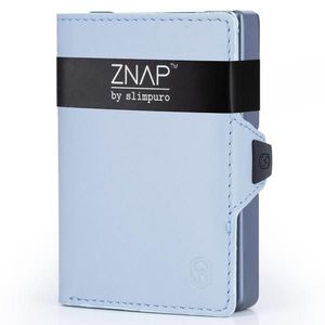 Slimpuro ZNAP Slim Wallet, 8 kariet, priehradka na mince, 8, 9 x 1, 5 x 6, 3 cm (Š x V x H), ochrana RFID vyobraziť