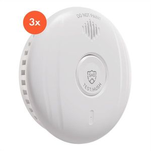 SHD by oneConcept, detektor dymu DOF Pro10, plastový, varovný signál: 85 dB, životnosť batérie 10 rokov vyobraziť