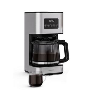 Klarstein Verosteel kávovar na filtrovanú kávu | nehrdzavejúca oceľ | 1, 5 litra | Funkcia udržiavania teploty | 12 šálok vyobraziť