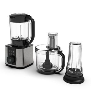 Klarstein Verosteel kuchynský robot s mixérom | miesenie, šľahanie a odšťavovanie | 1200 W | 2 l /1, 75 l vyobraziť