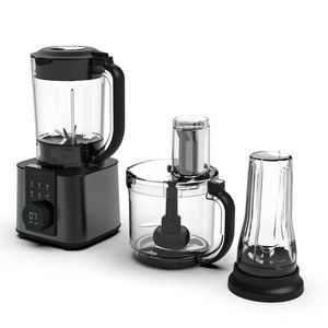 Klarstein Verosteel kuchynský robot s mixérom | miesenie, šľahanie a odšťavovanie | 1200 W | 2 l /1, 75 l vyobraziť