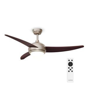 Klarstein El Paso stropný ventilátor so svetlom | 132 cm | 35 W | Tichá prevádzka | Drevo vyobraziť