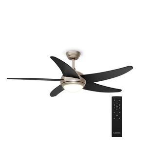 Klarstein Bolero stropný ventilátor so svetlom | 132 cm | 35 W | Tichá prevádzka | Drevo vyobraziť