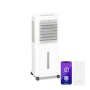 Klarstein Breezcube inteligentný ochladzovač vzduchu s vodným chladením | 340 m³/h | 10 l | 30 m² | 3 režimy | 50 W vyobraziť